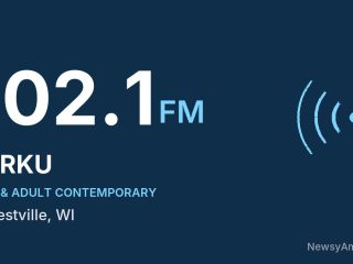 WRKU 102.1 FM, Forestville, WI