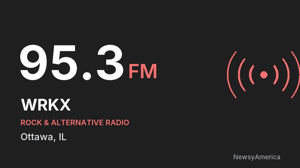 WRKX 95.3 FM – Ottawa