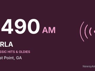 WRLA 1490 AM, West Point, GA
