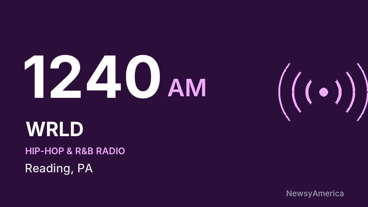 WRLD 1240 AM – Reading