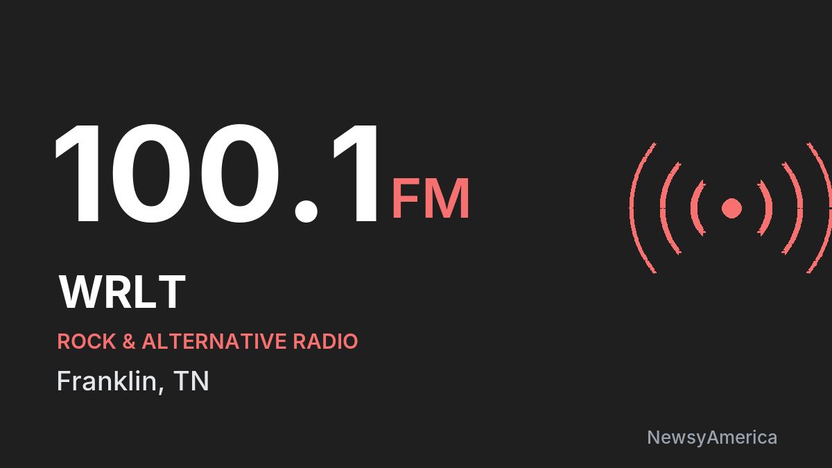 WRLT 100.1 FM – Franklin