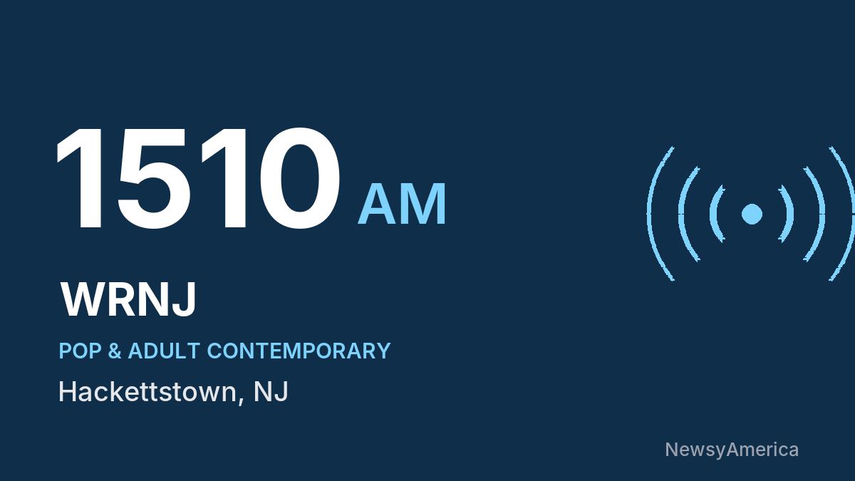 WRNJ 1510 AM – Hackettstown