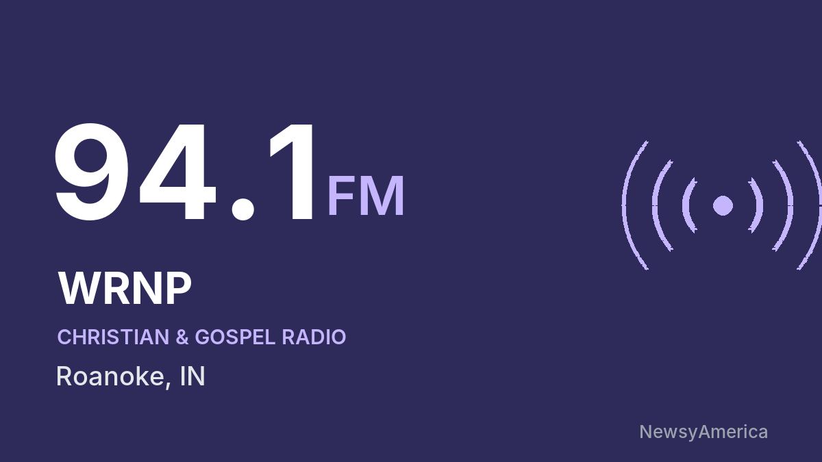 WRNP 94.1 FM – Roanoke
