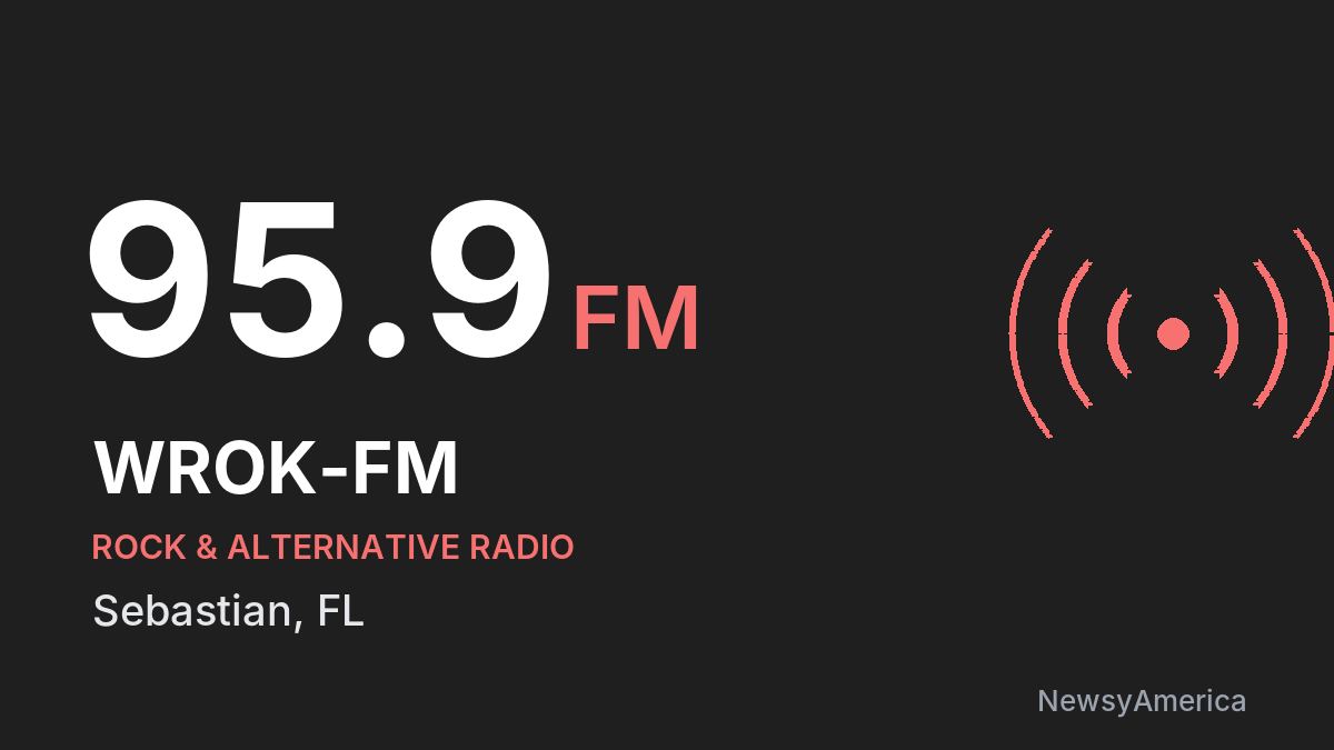 WROK-FM 95.9 FM – Sebastian