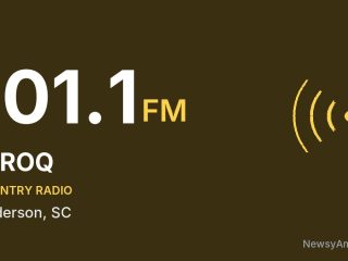 WROQ 101.1 FM, Anderson, SC