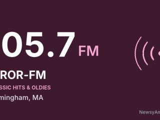 WROR-FM 105.7 FM, Framingham, MA