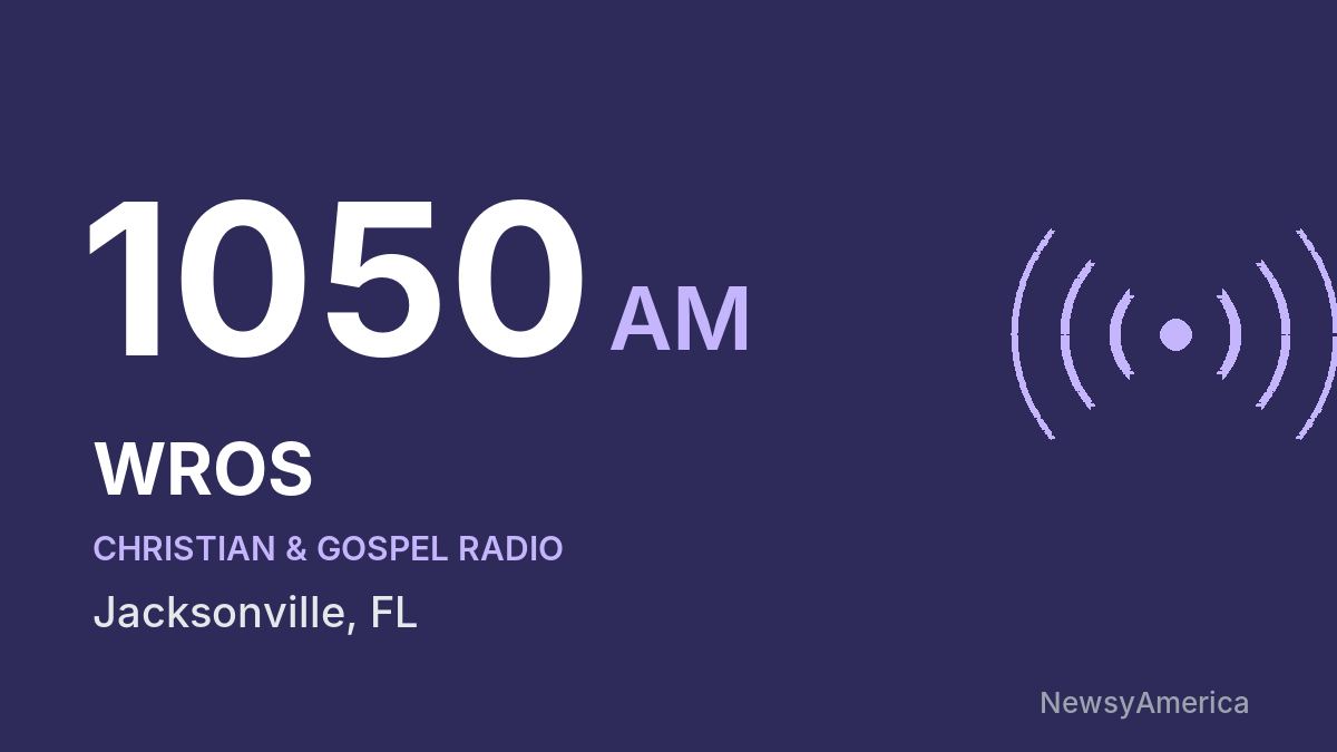 WROS 1050 AM – Jacksonville