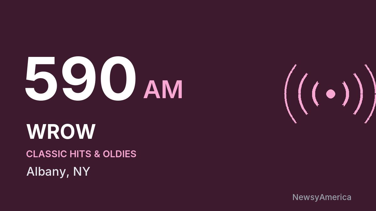 WROW 590 AM – Albany