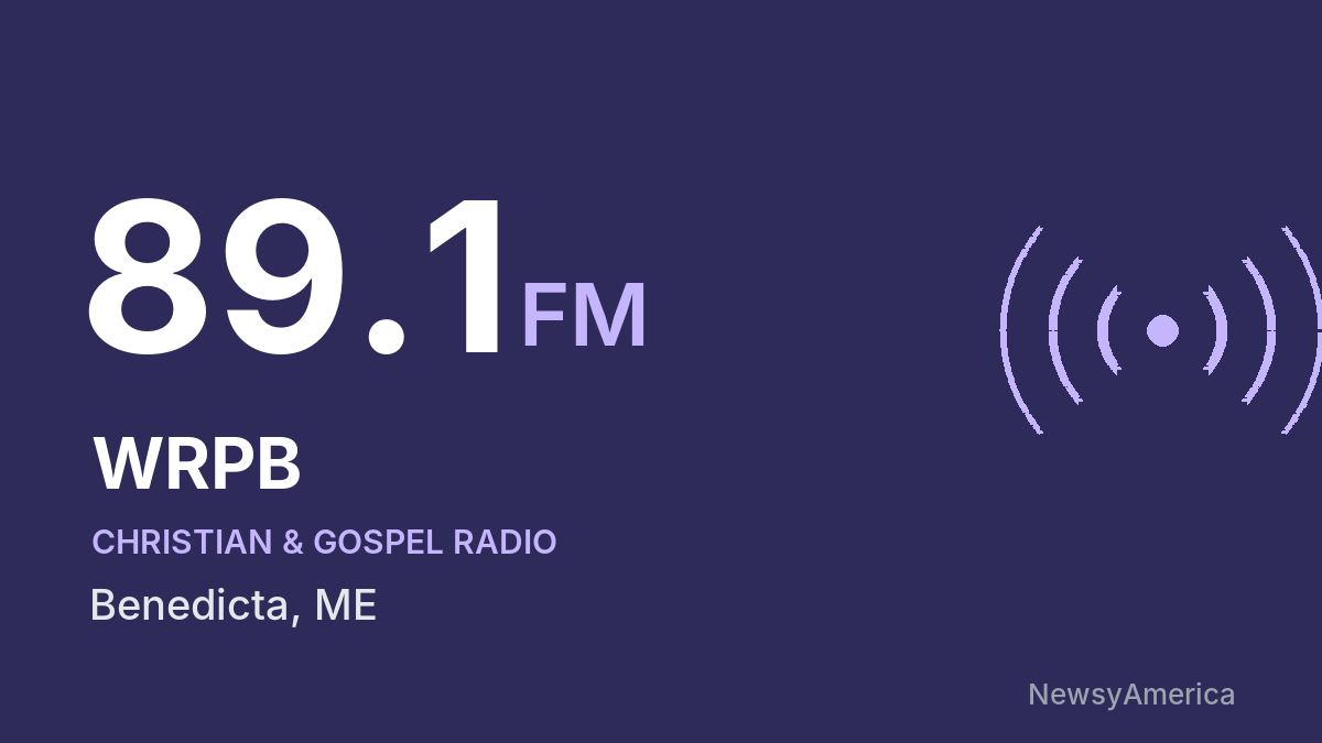 WRPB 89.1 FM – Benedicta