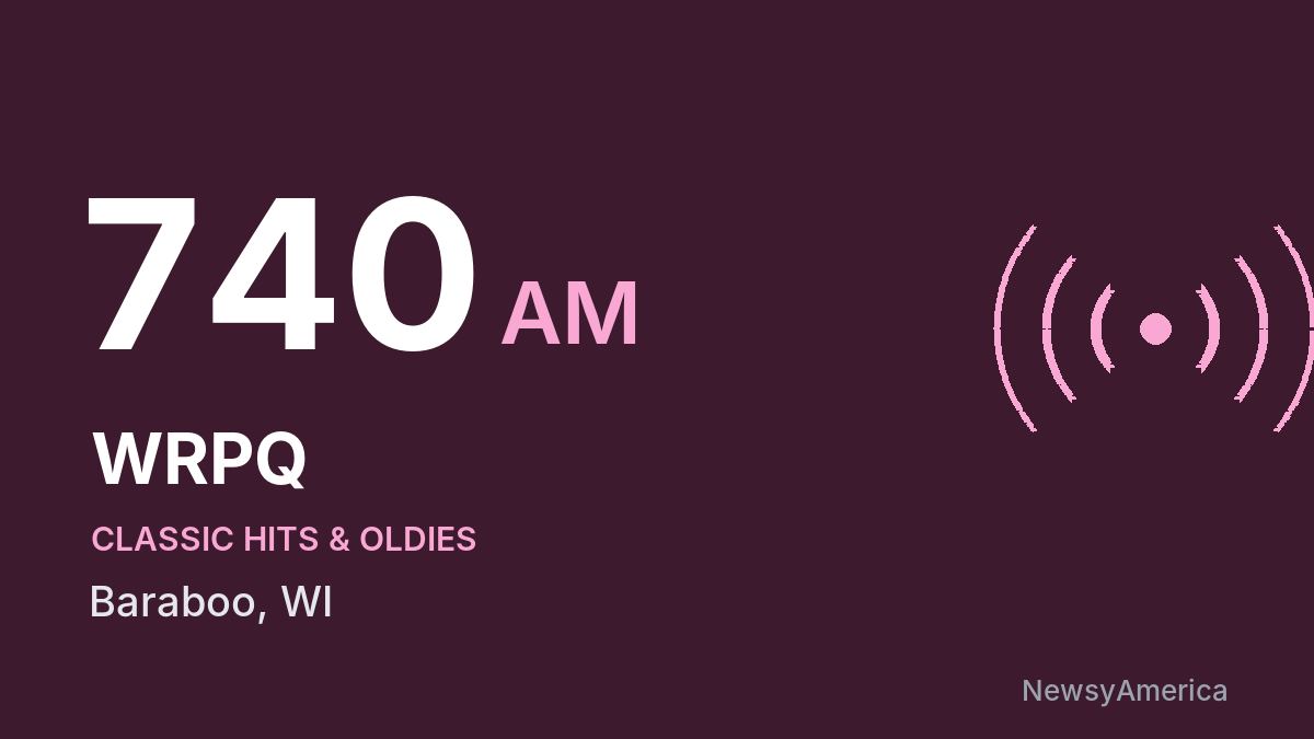 WRPQ 740 AM – Baraboo