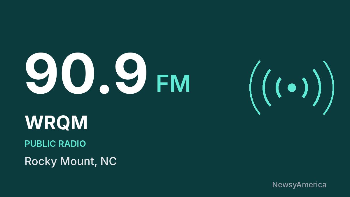 WRQM 90.9 FM – Rocky Mount