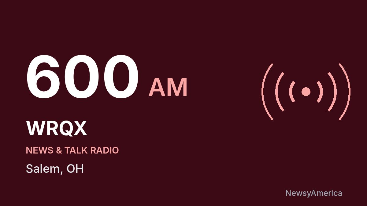 WRQX 600 AM – Salem