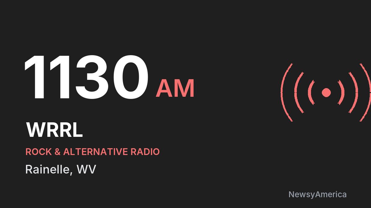 WRRL 1130 AM – Rainelle
