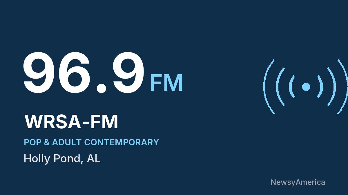 WRSA-FM 96.9 FM – Holly Pond