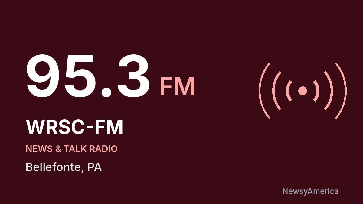 WRSC-FM 95.3 FM – Bellefonte