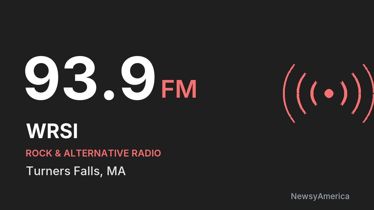 WRSI 93.9 FM – Turners Falls