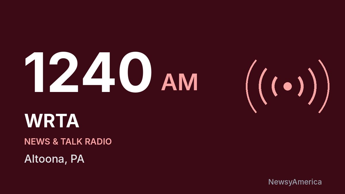 WRTA 1240 AM – Altoona