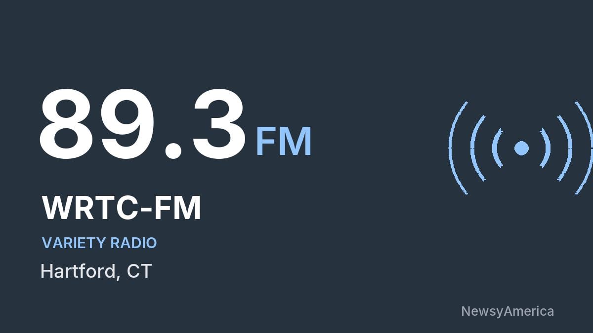 WRTC-FM 89.3 FM – Hartford