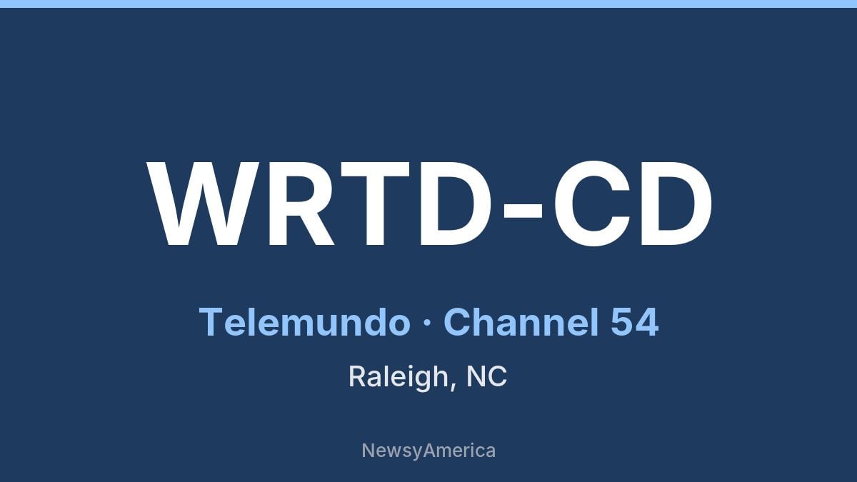 WRTD-CD – Telemundo 54 Raleigh
