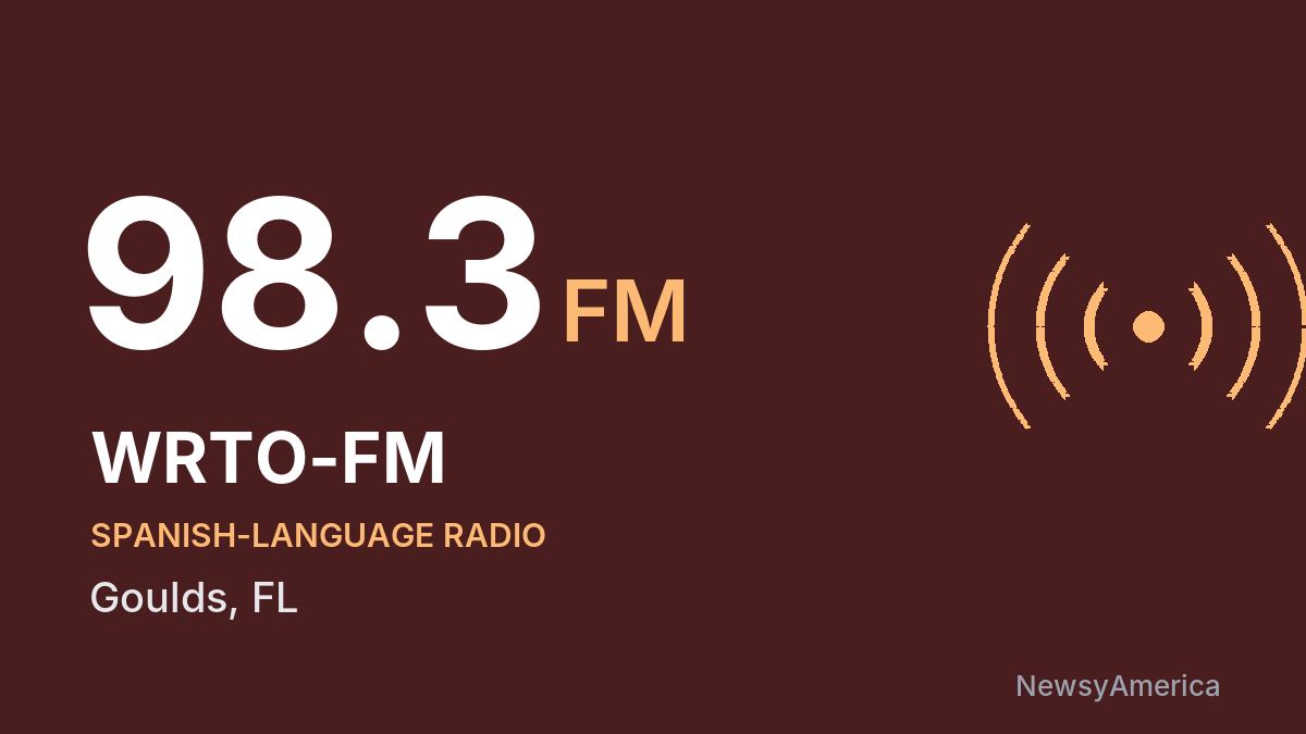 WRTO-FM 98.3 FM – Goulds