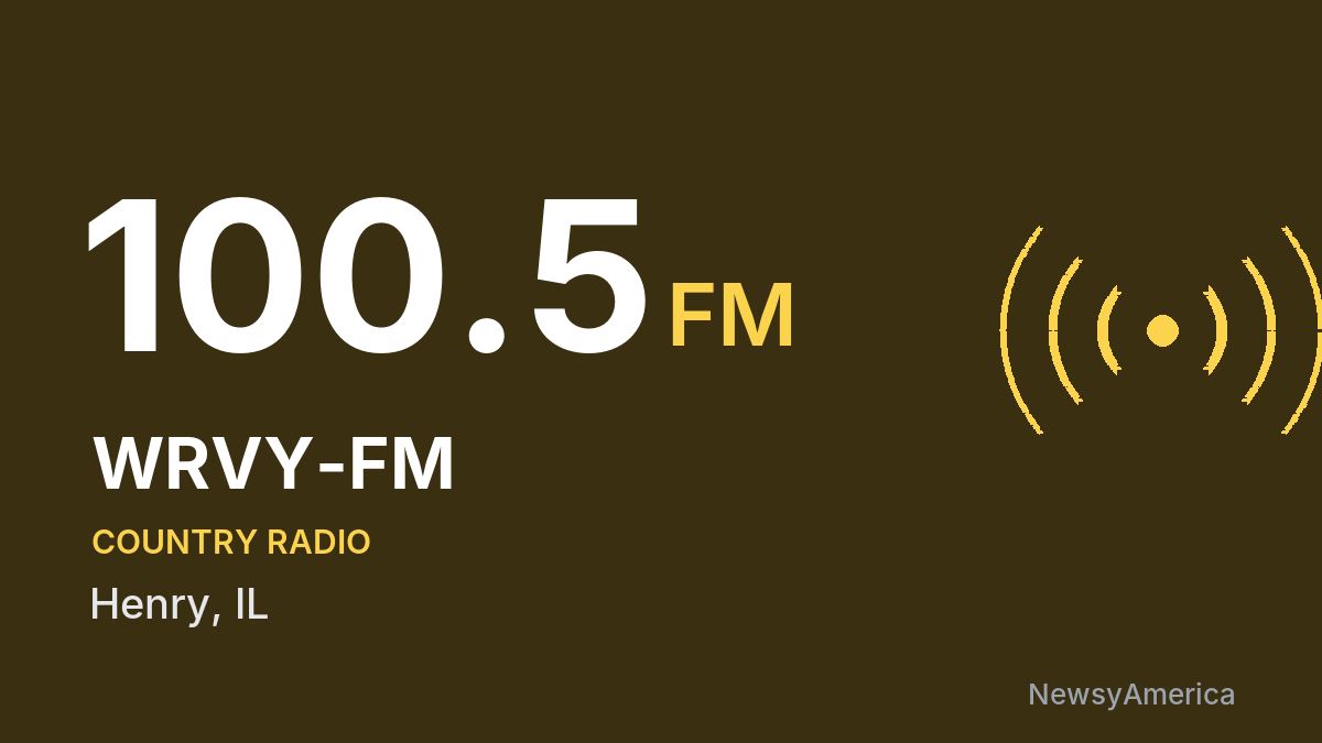 WRVY-FM 100.5 FM – Henry