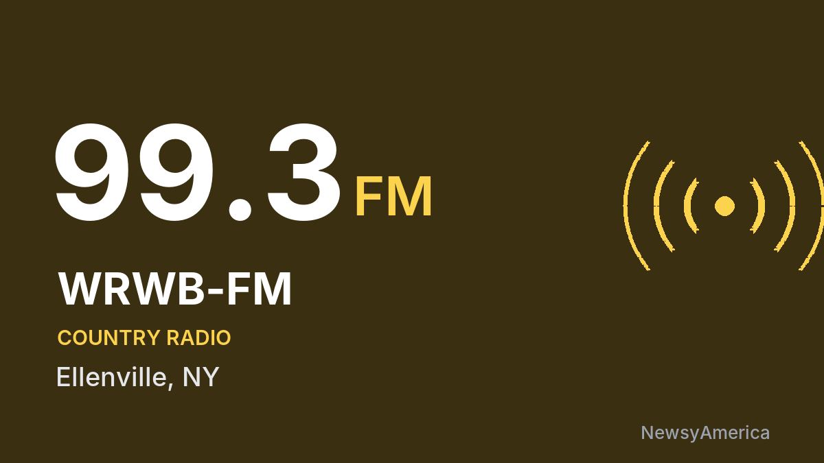 WRWB-FM 99.3 FM – Ellenville