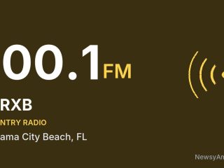 WRXB 100.1 FM, Panama City Beach, FL