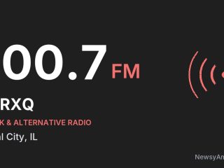 WRXQ 100.7 FM, Coal City, IL