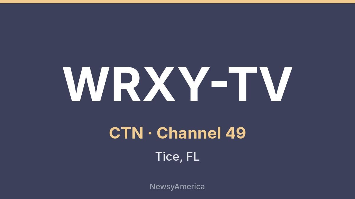 WRXY-TV – CTN 49 Ft. Myers