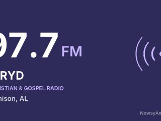 WRYD 97.7 FM, Jemison, AL