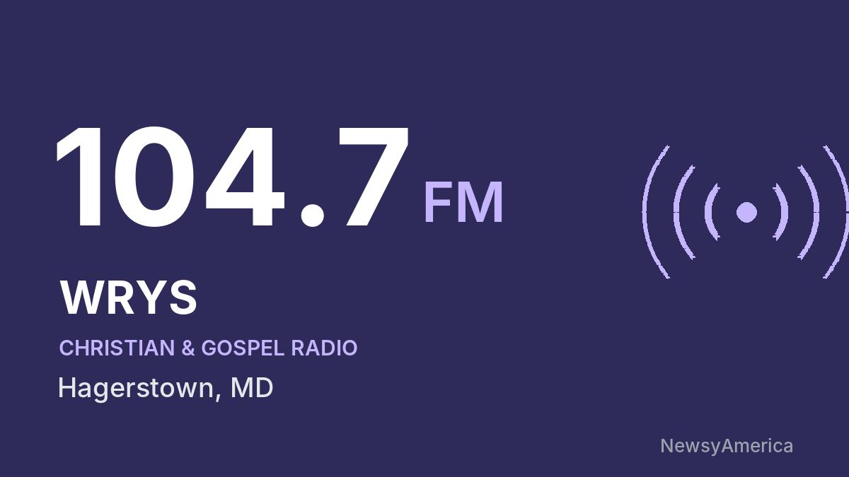 WRYS 104.7 FM – Hagerstown