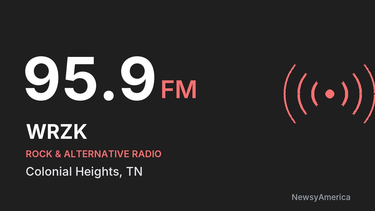 WRZK 95.9 FM – Colonial Heights