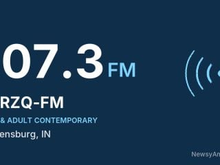 WRZQ-FM 107.3 FM, Greensburg, IN
