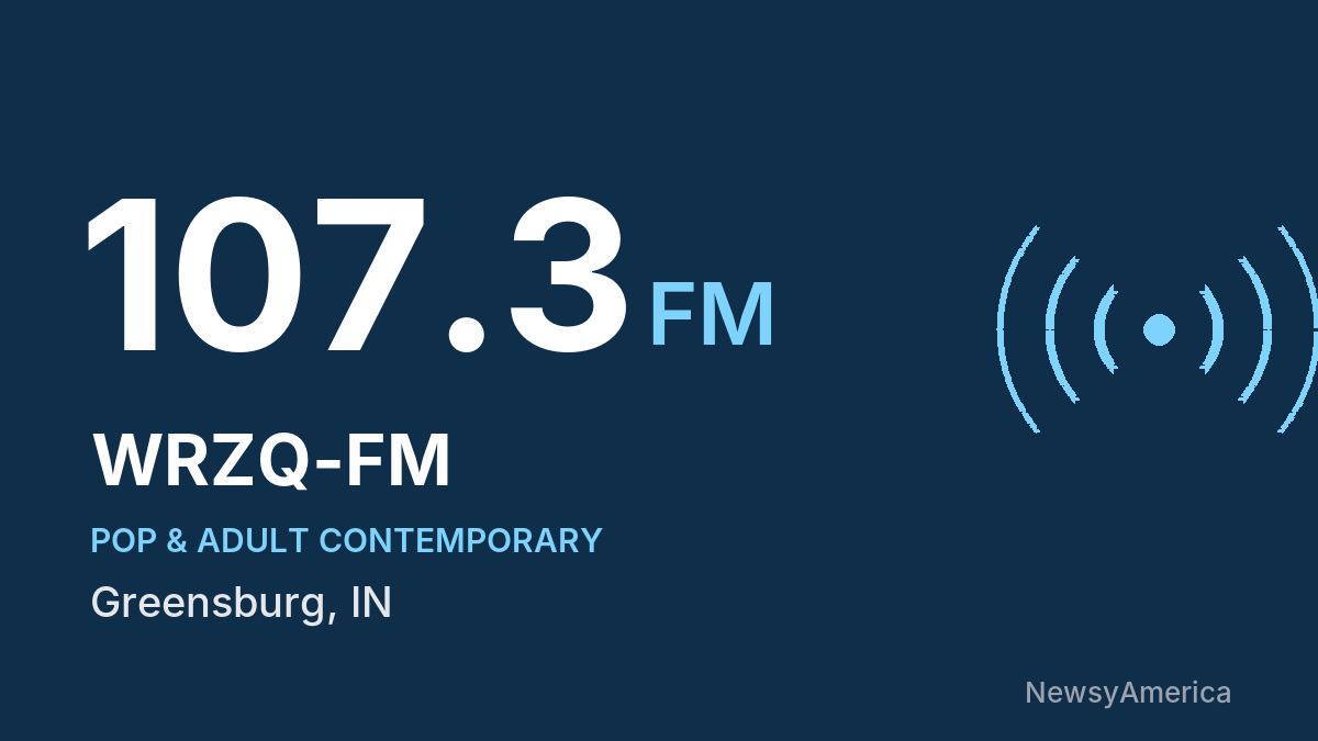 WRZQ-FM 107.3 FM – Greensburg