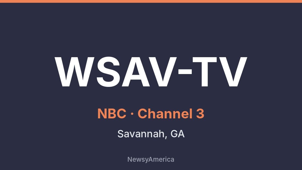 WSAV-TV – NBC 3 Savannah