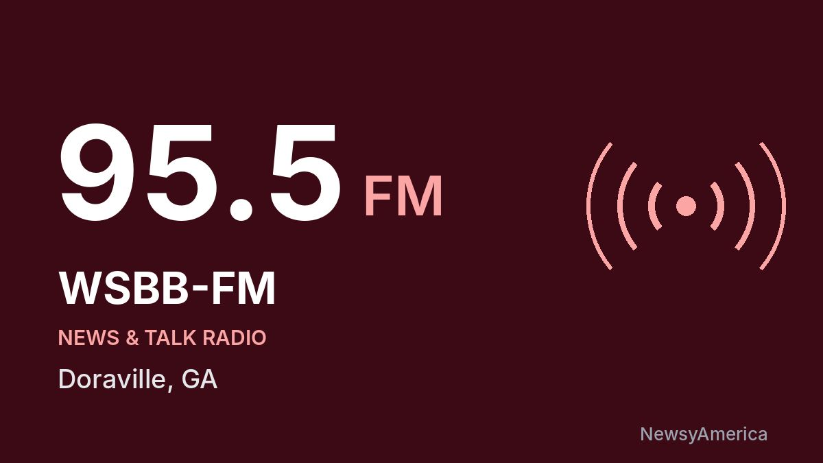 WSBB-FM 95.5 FM – Doraville