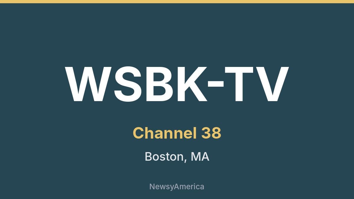 WSBK-TV – Channel 38 Boston