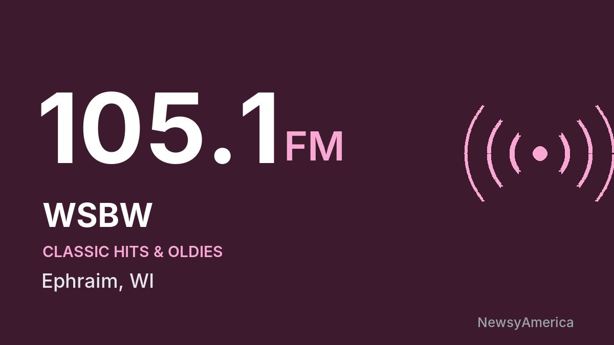 WSBW 105.1 FM – Ephraim