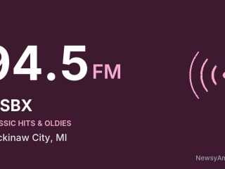 WSBX 94.5 FM, Mackinaw City, MI