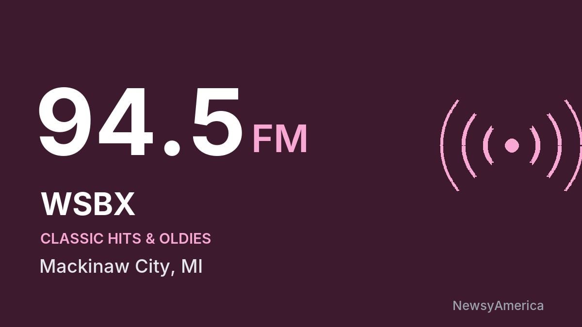WSBX 94.5 FM – Mackinaw City