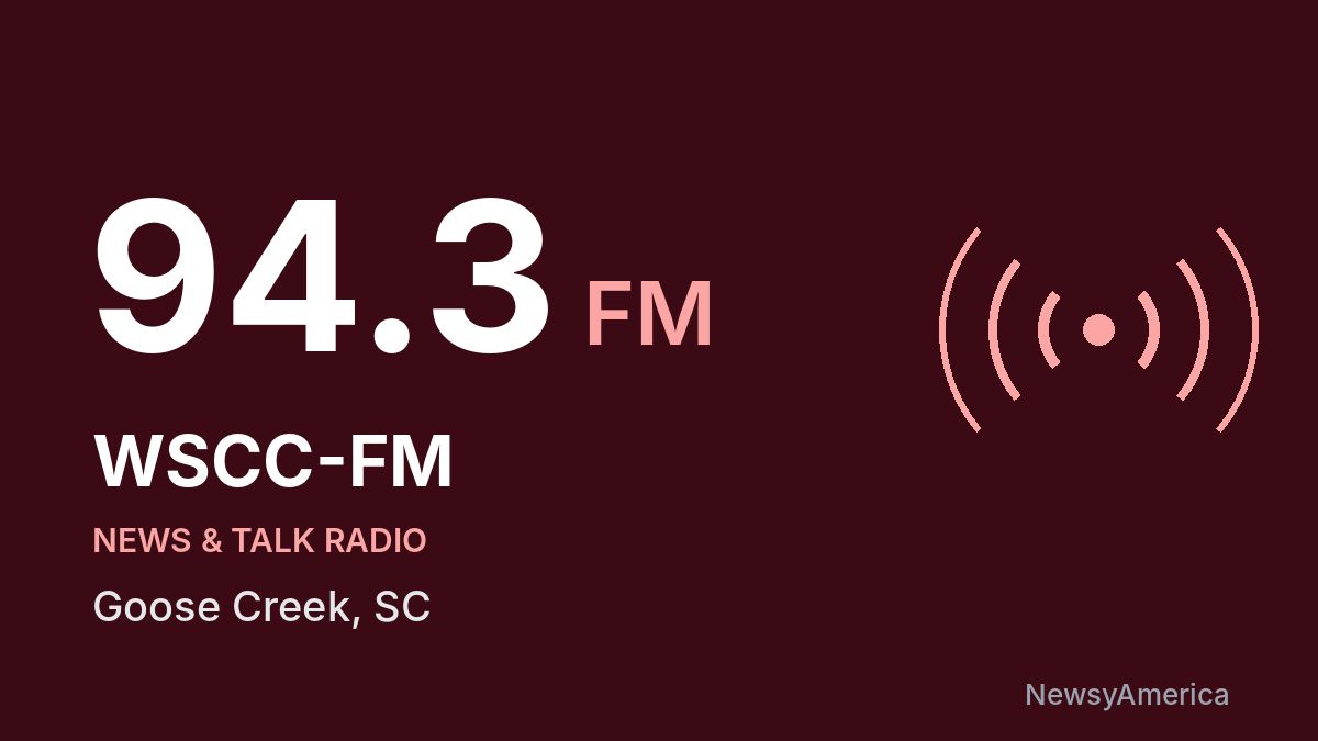 WSCC-FM 94.3 FM – Goose Creek