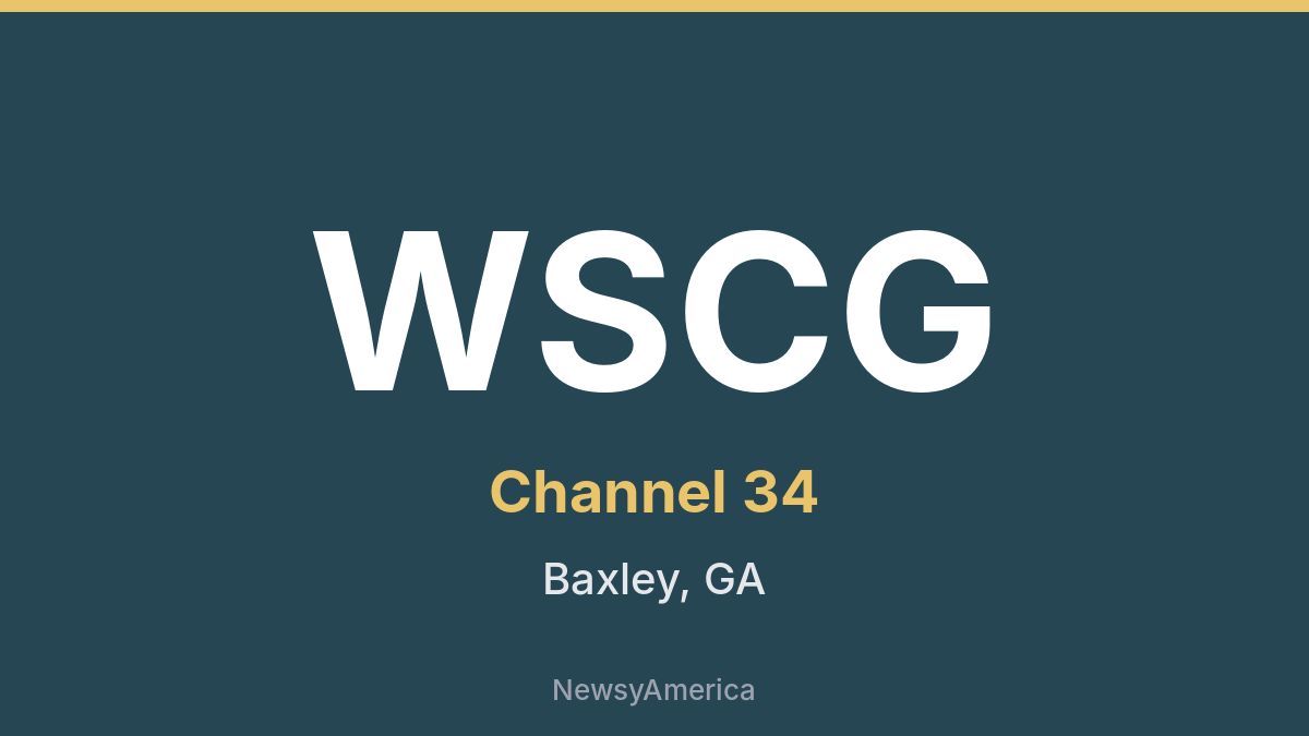 WSCG – Channel 34 Savannah