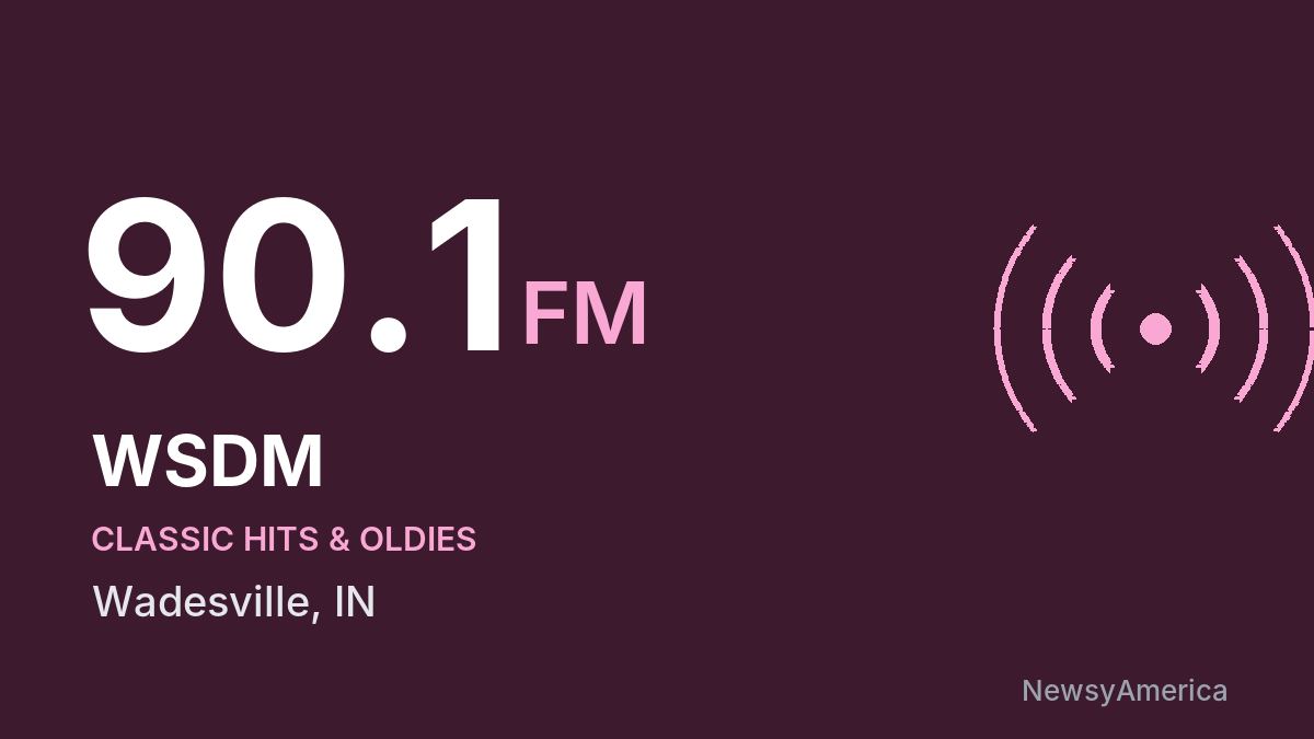 WSDM 90.1 FM – Wadesville