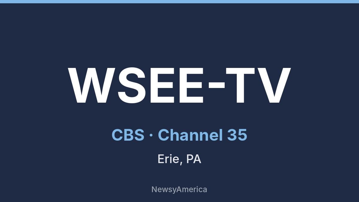 WSEE-TV – CBS 35 Erie