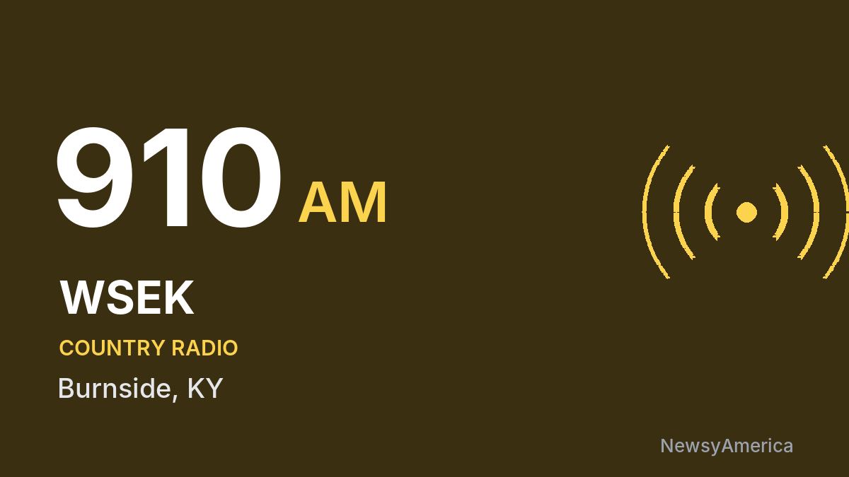 WSEK 910 AM – Burnside