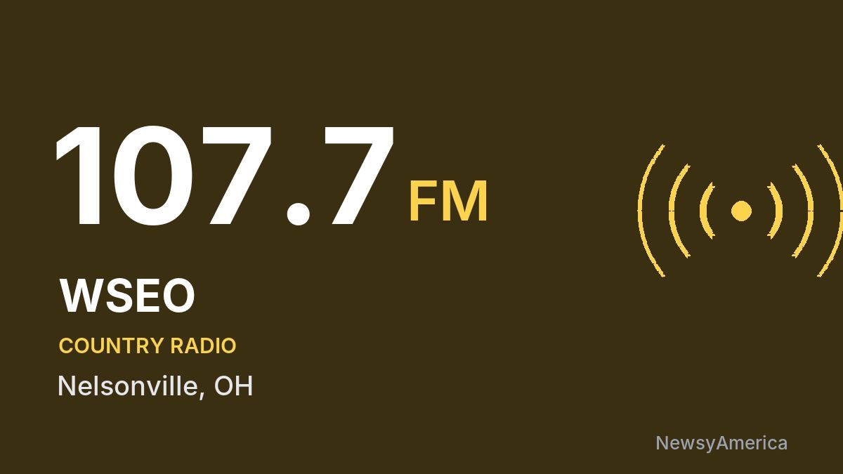 WSEO 107.7 FM – Nelsonville