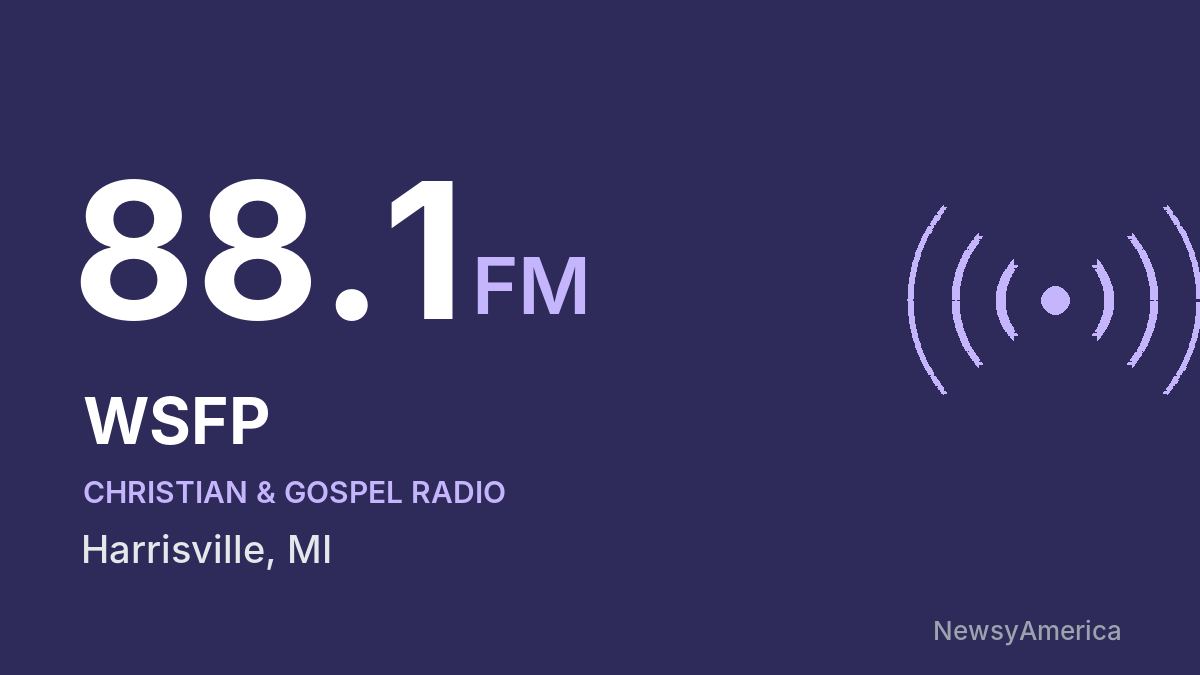 WSFP 88.1 FM – Harrisville