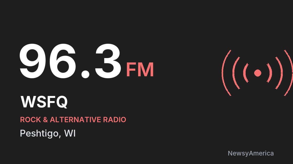 WSFQ 96.3 FM – Peshtigo