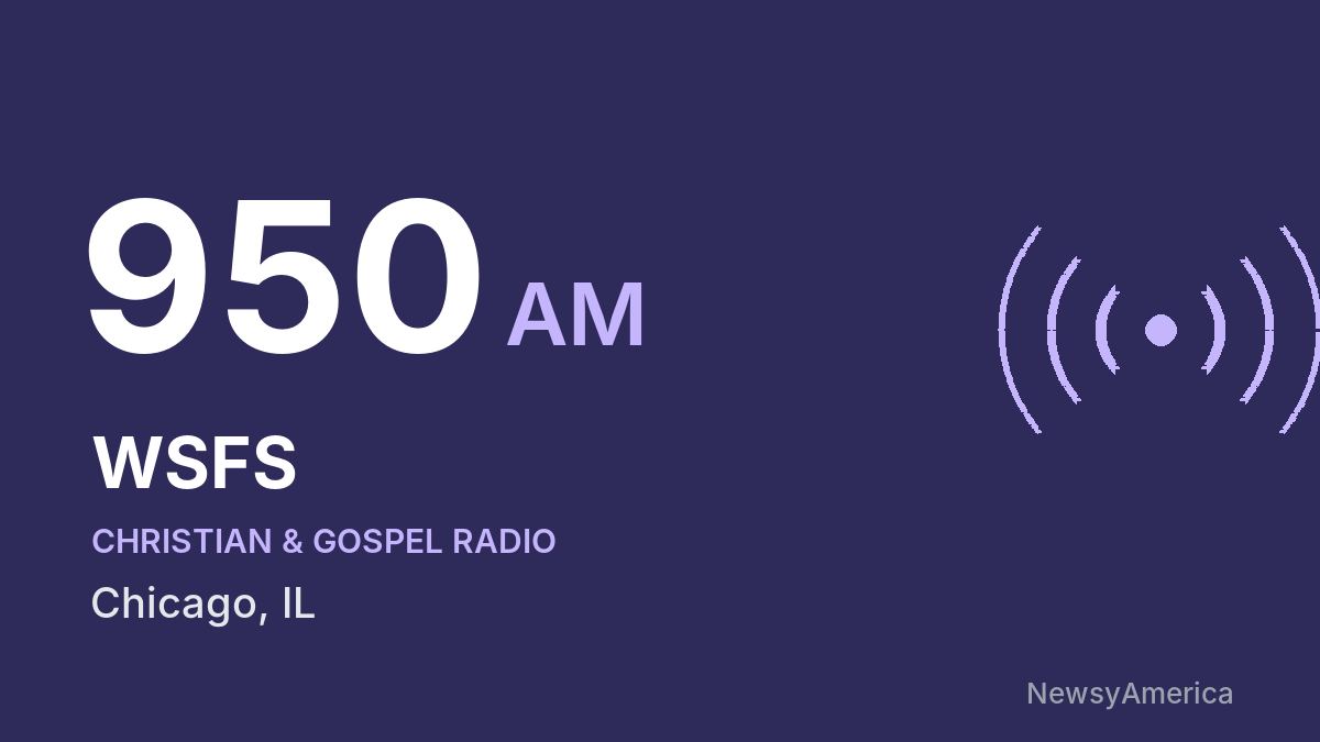 WSFS 950 AM – Chicago