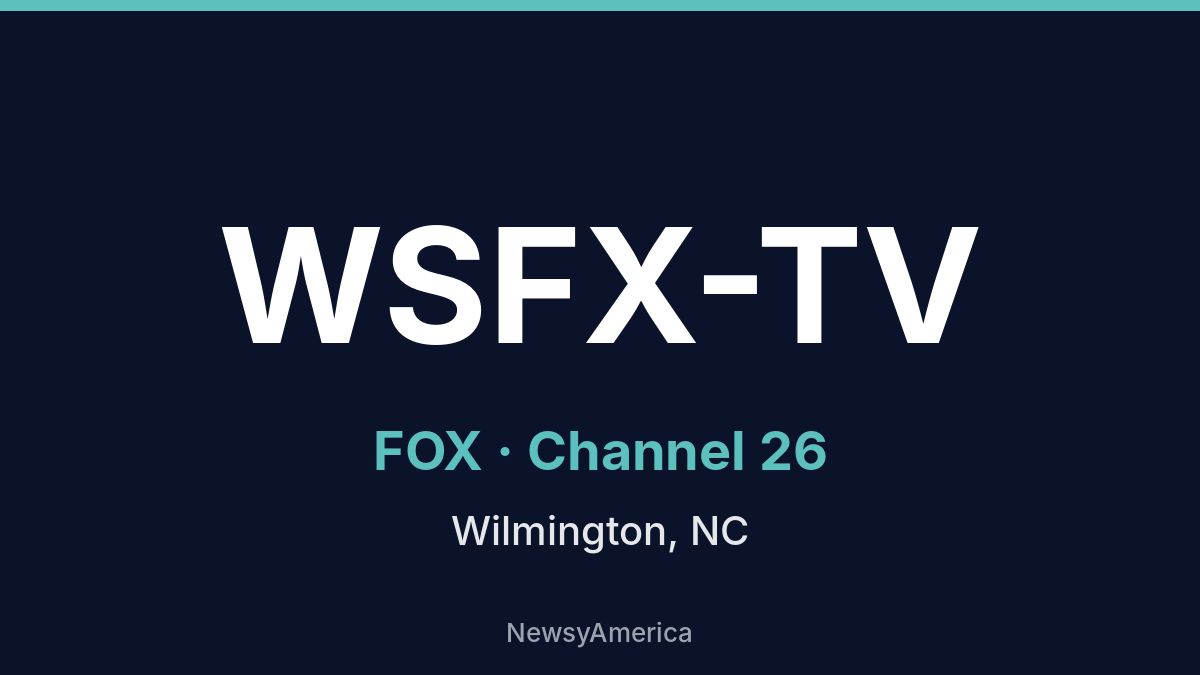 WSFX-TV – FOX 26 Wilmington